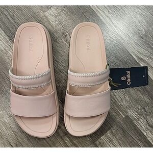 OluKai Platform Sandals, Pink, Size 7 NWT